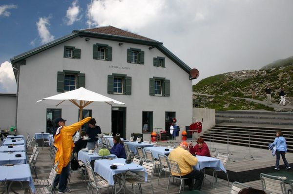 The restaurant at the top of the Niesen