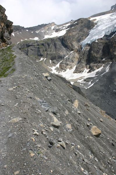 The moraine