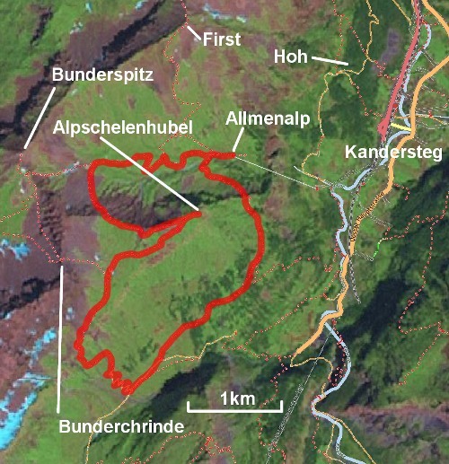 The Alpschelenhubel route