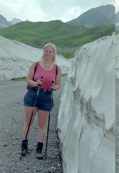 There was an amazingly hard winter in 1998/9 - this is the middle of July!