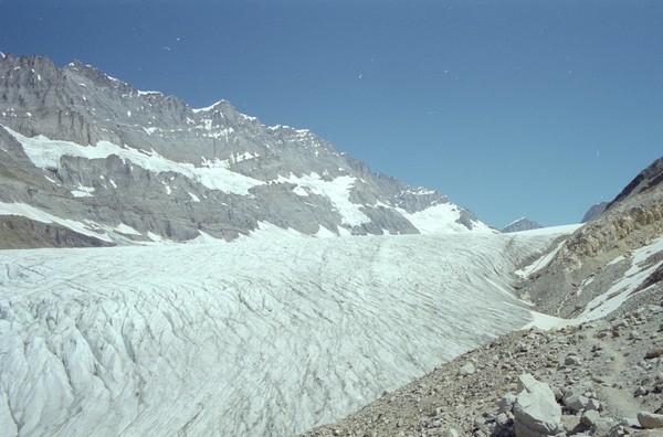 The Kanderfirn glacier