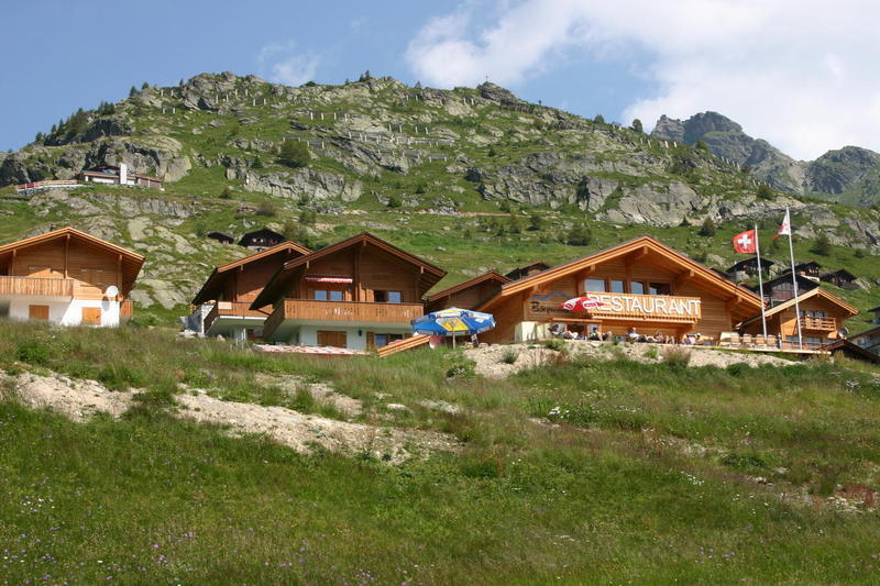 The restaurant above the Lauchneralp at Stafel