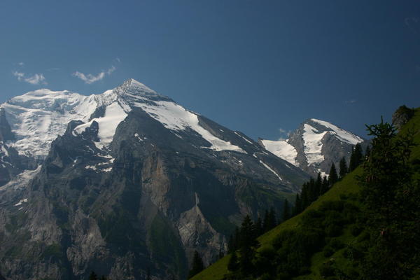 The view of the Balmhorn from Ryharts