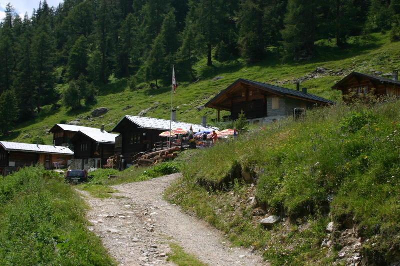 The restaurant at Tellialp