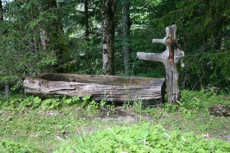 The water trügli at Bundergrabe