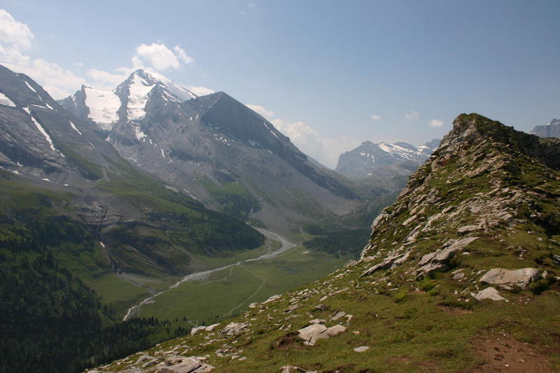 Views to the Gemmi from the Gällihorn