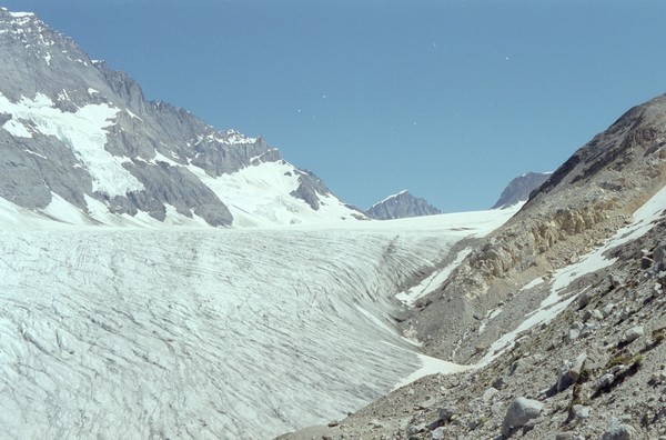 The Kanderfirn glacier